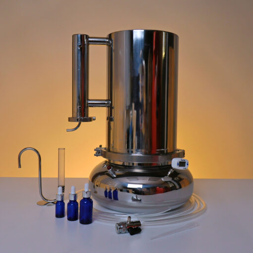 Essential oil distiller bif size maximum